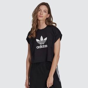 Adidas Adicolor Classics Short Trefoil Tee - Black - Small
